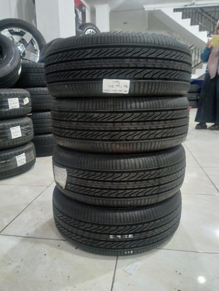 BAN MOBIL BEKAS BERKUALITAS BAN ACCELERA ECOPLUSH 185 60 R13 (100%)