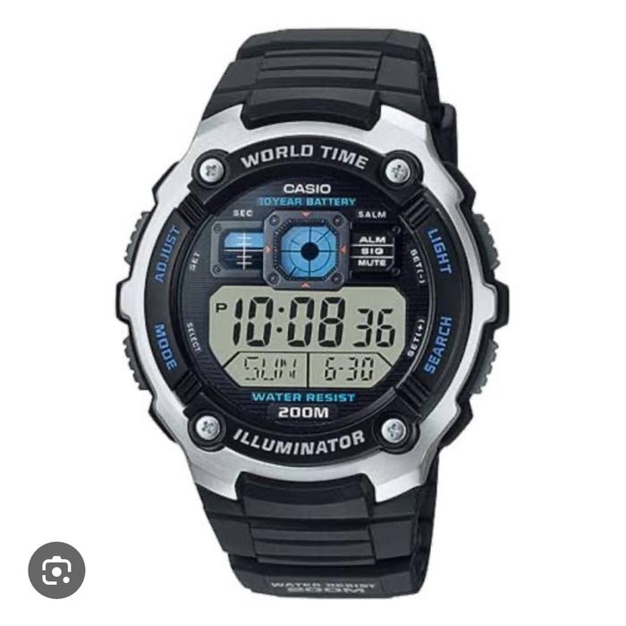 Jam Tangan Digital Casio AE-2000W-1A DF