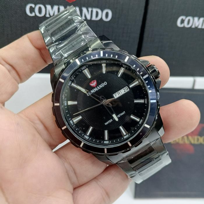Jam tangan pria Commando CM3005G-BDB#Commando CM3005G#CM3005G