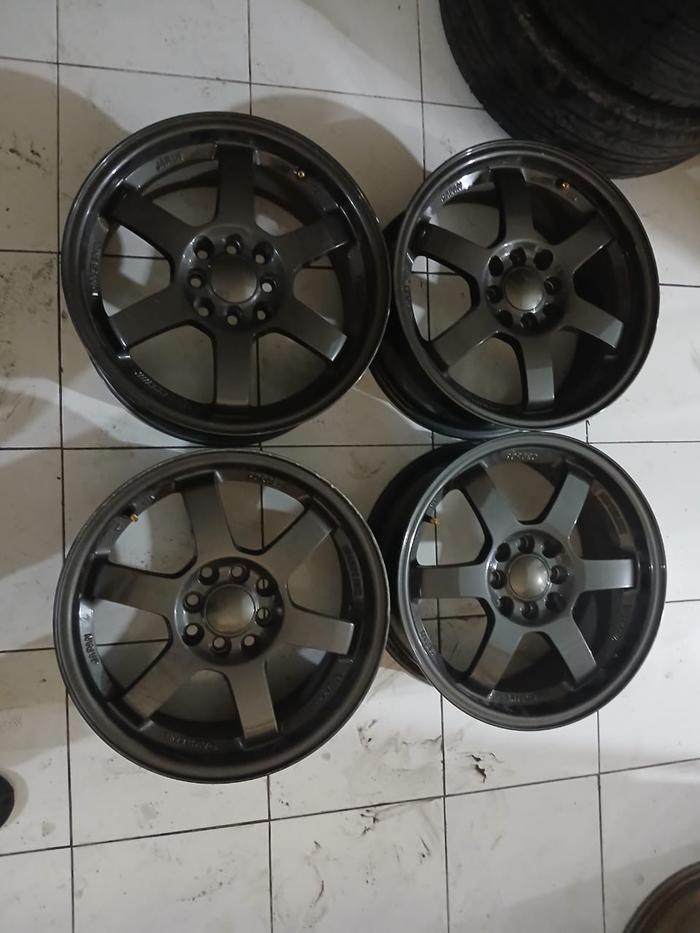 Velg Mobil Bekas Ring 16 Baut 4 TE37 R16X7 8x100-114 ET42