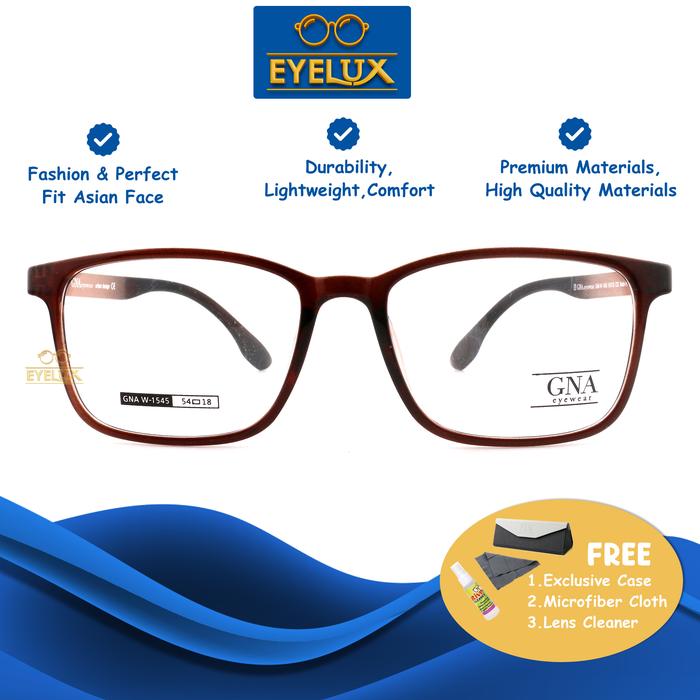 GNA Eyewear / GNA W-1545 / 54-18 / Frame Kacamata GNA Eyewear ORIGINAL
