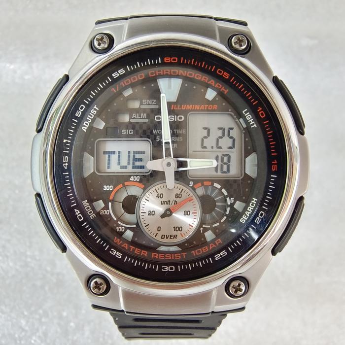 Jam Tangan Casio AQ 190 W AQ-190W AQ190W AQ-190-W Original Asli
