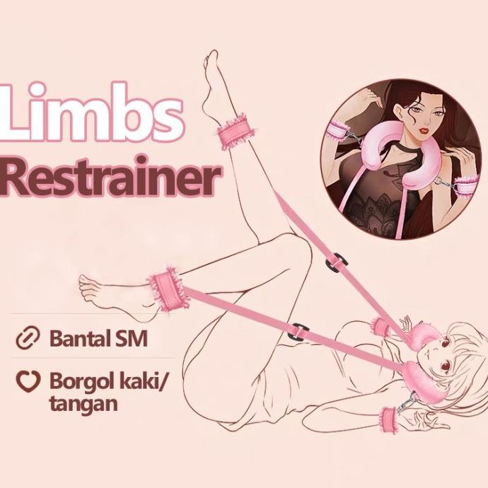 Ready Bantal SM bdsm borgol kaki pengikat tali Lingerie pasangan sexy games