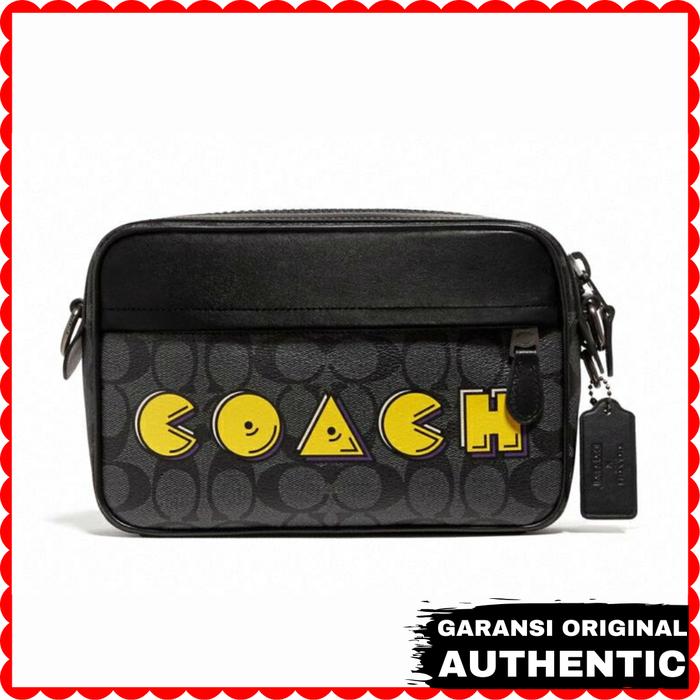 Tas Selempang Coach Pria Graham Original Store Branded Authentic