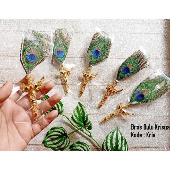 AKSESORIS DI UDENG / ANEKA BROS ALPAKA BALI / BROS BULU MERAK ANAK