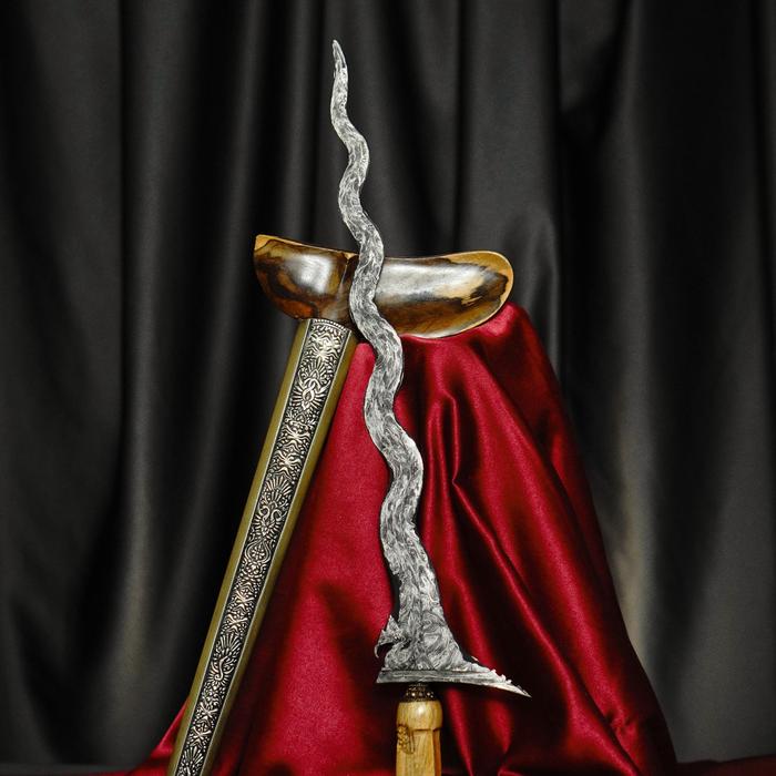 Keris Naga Liman Pamor Largangsir Tangguh Mataram Sepuh