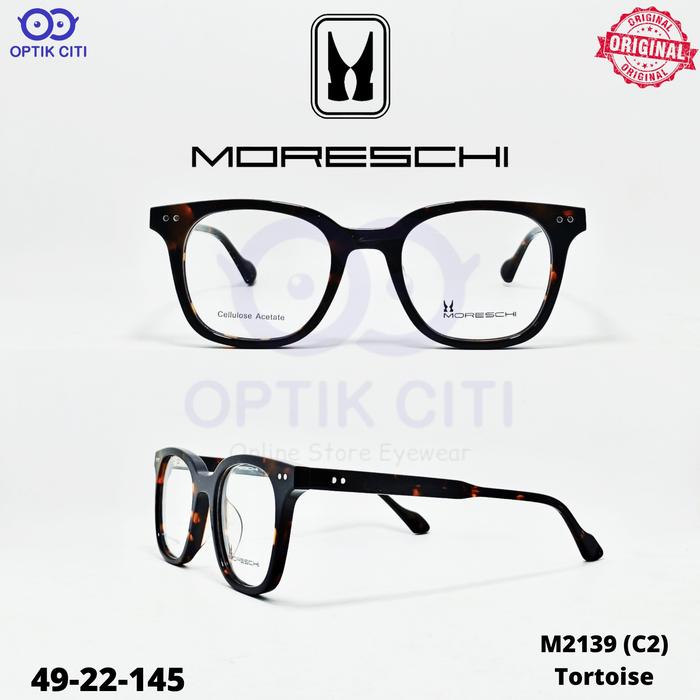 Frame Kacamata Pria / Wanita Moreschi M 2139 Original