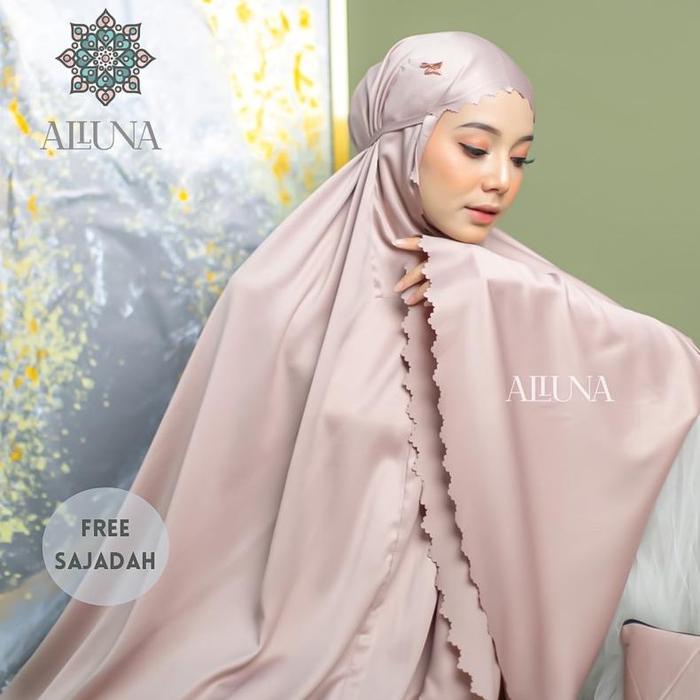 ALLUNA - Mukena Dewasa Daily Alluna Lasercut