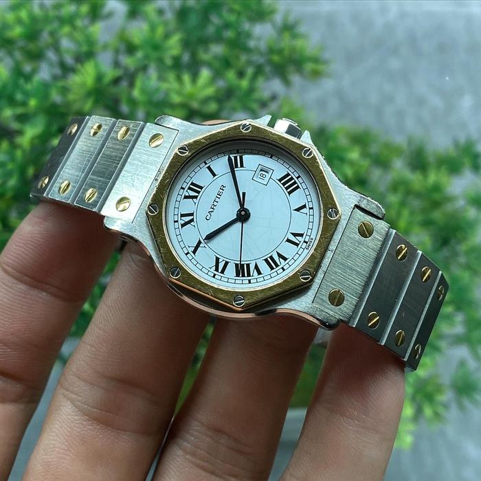 Cartier Santos Octagon Spider Dial Automatic 30mm