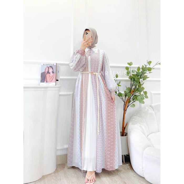 Artemis Fashion - CLOVA MAXI PART 2 gamis rompi gamis lebaran ceruti