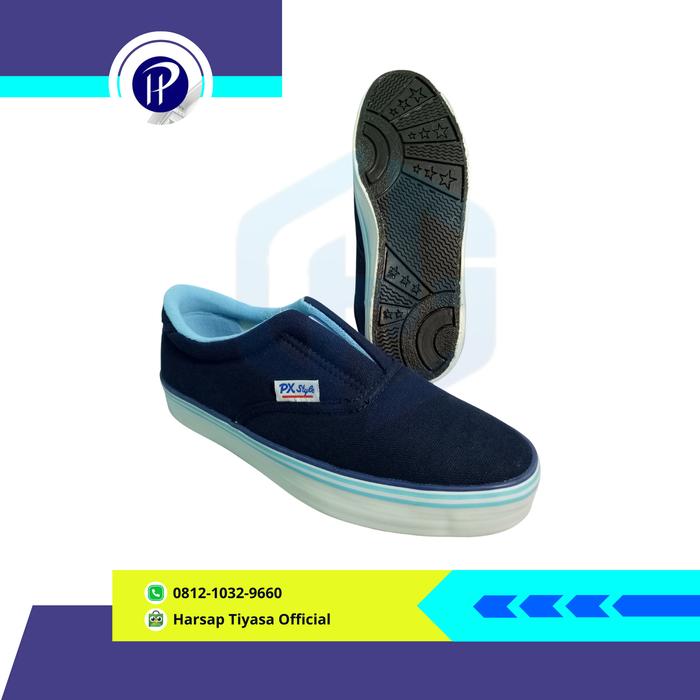 Sepatu Canvas px style 179 navy