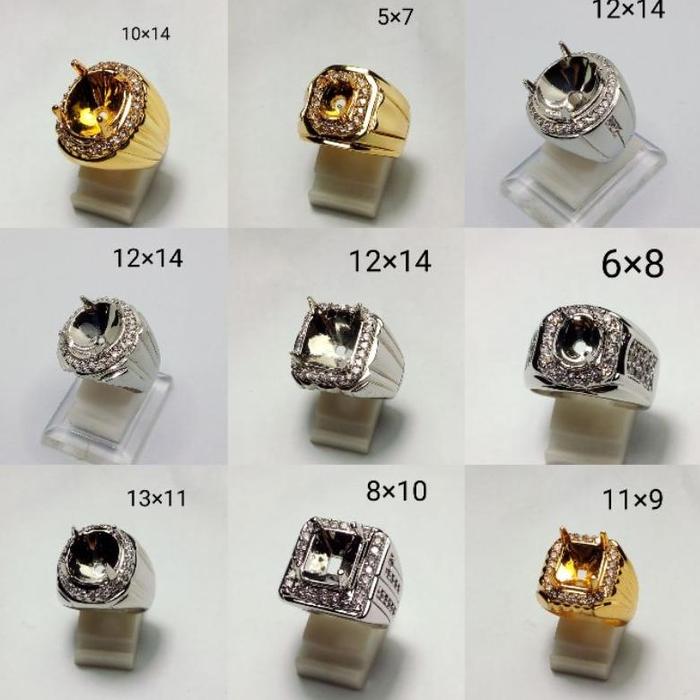 Emban Ring Alpaka Super Mewah
