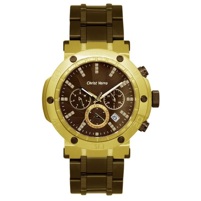 Jam Tangan Wanita Christ Verra CV 52283L-19 BRN Original