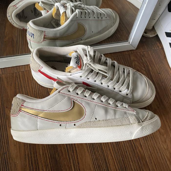 Nike blazer low 77 first use pack casual original murah - sneakers second market