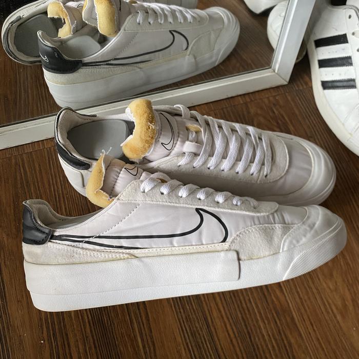 Nike drop type white black casual original murah - sneakers second market