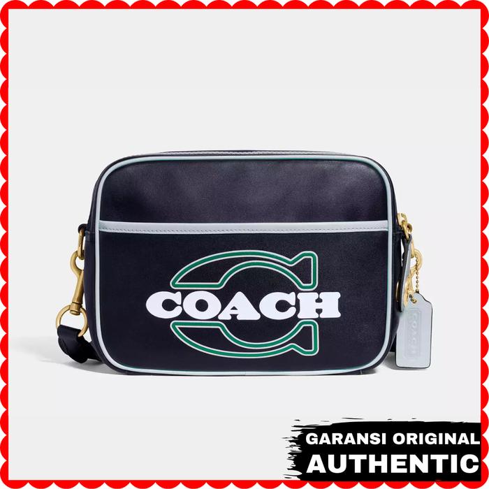 Tas Selempang Coach Pria Flight Original Store Branded Authentic