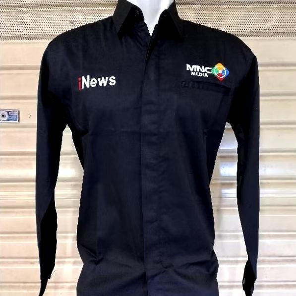 kantong 1 kemeja inews tv baju inews seragam inews Pdh inews kemeja kerja inews baju kerja inews ser
