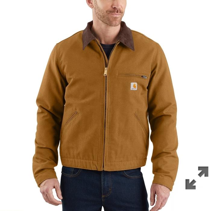 Carhartt Jaket Detroit Duck PO Style 103828 - Bisa Request Produk Lain dari USA Diluar Display, Orig