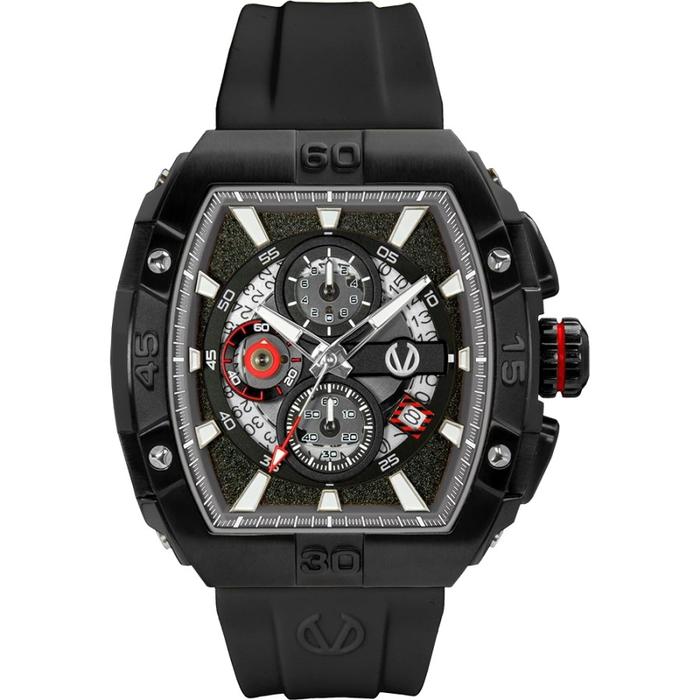 Jam Tangan Pria Christ Verra CV 53606G-36 BLK Original