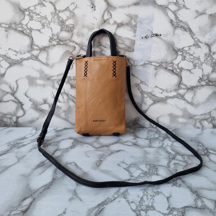 TAS SLING HP WANITA ST SCOTT LONDON SECOND IMPORT / TAS SELEMPANG MINI WANITA