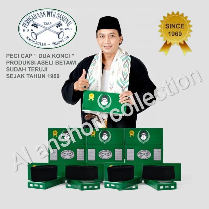 peci cap 2 kunci / dua kuntji