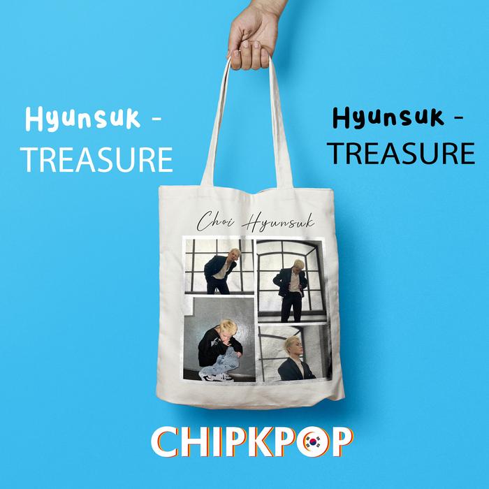 [HYUNSUK PAKET SET] I TOTEBAG HYUNSUK TREASURE MURAH I TOTEBAG HYUNSUK TREASURE I TAS TREASURE MURAH