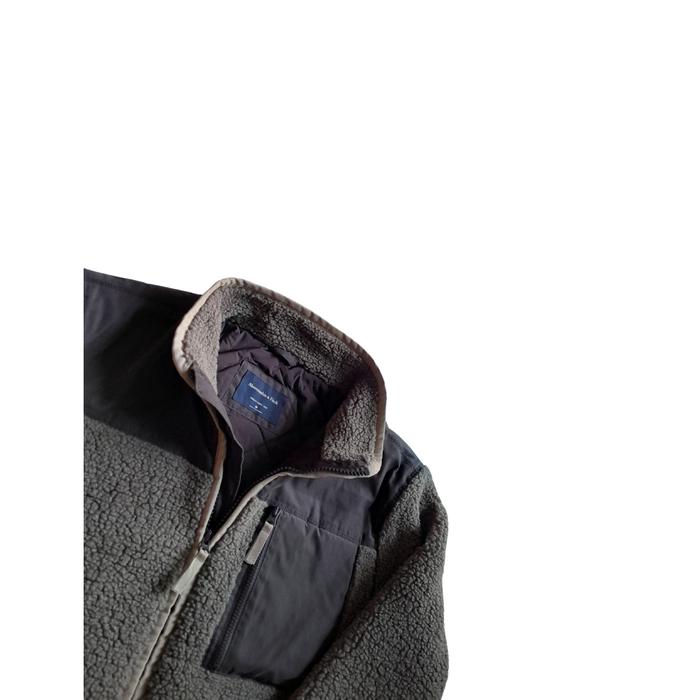 Abercrombie Jaket Sherpa Luar