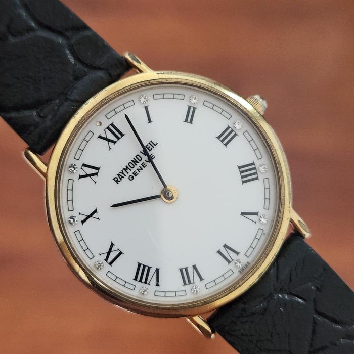 Jam tangan Raymond Weil original roman dial