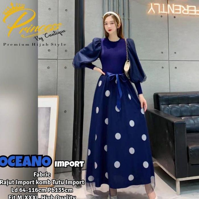 BEST SELLER BAJU WANITA Hanami Dress import # Maybella/Imelda/ Nabila/ Bella queen/ Gavira/ Aurella 