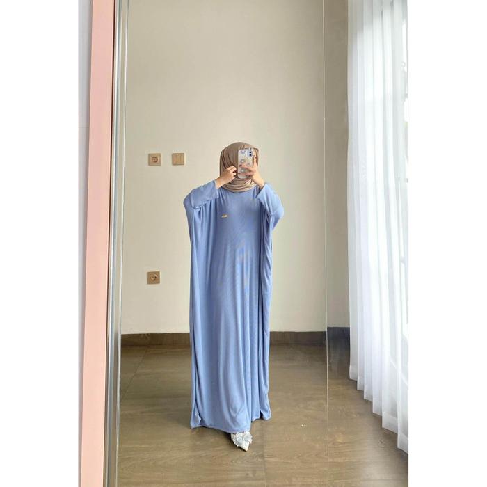 ZIYANA - rosa batwing knit- knit premium | kaftan rajut lebaran pesta mewah modis elegan simpel gami