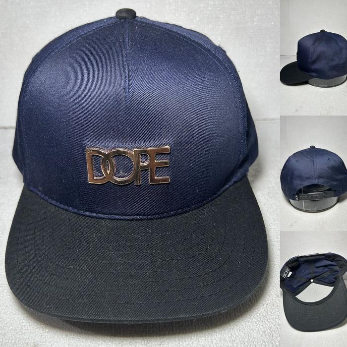 Topi dope logo besi second original