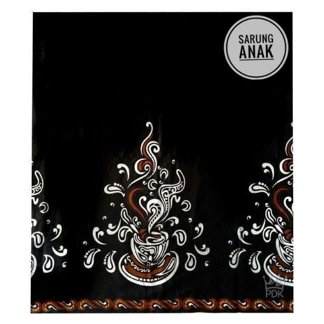 sarung batik anak / cangkir kopi / katun / pekalongan / sabila / Sarung Batik Pekalongan / Sarung mo