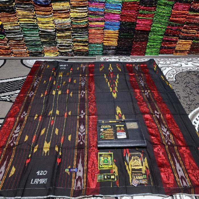 Lamiri Tipe Sge Full Sutra Benang Dobel 420 Origenal Produksi Tenun Atbm Jahit Tengah Full Songket T