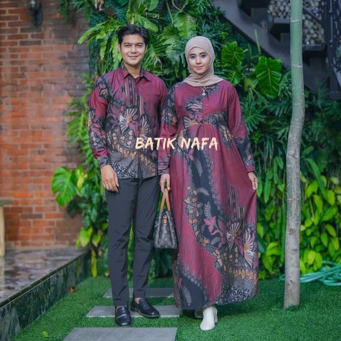 New copel gamis GAMIS BATIK SRIWEDARI MAXI BUMIL/BUSUI POLY TEXTIL SOGAN ALLSIZE & JUMBO kemeja dan 