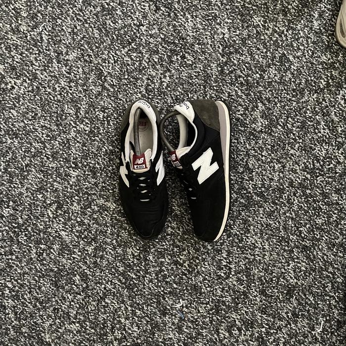 New Balance 420 Black SZ 41.5 second shoes