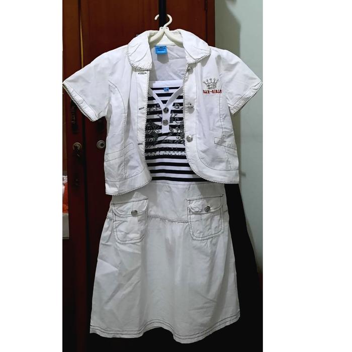 Preloved set baju remaja ( dress & outer)