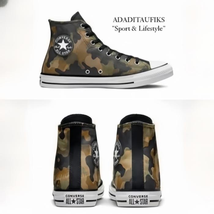 Sepatu Converse All Star HI Desert Camo Original A00769C