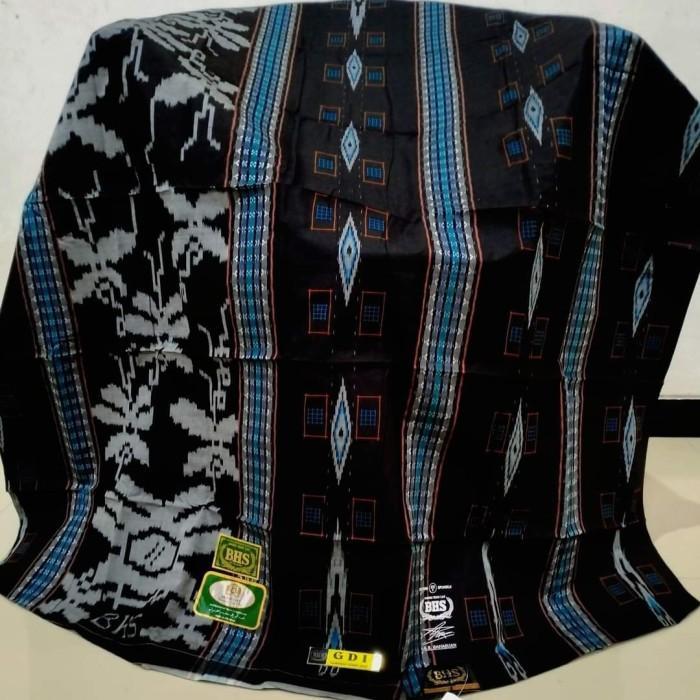 Sarung Bhs Gdi Gold Hitam Limited Sutra Spunsilk 210 High Quality