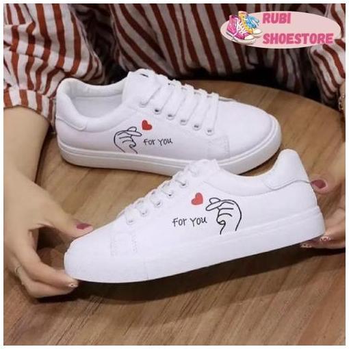 SEPATU SNEAKERS WANITA P092 [Rubi Shoestore]