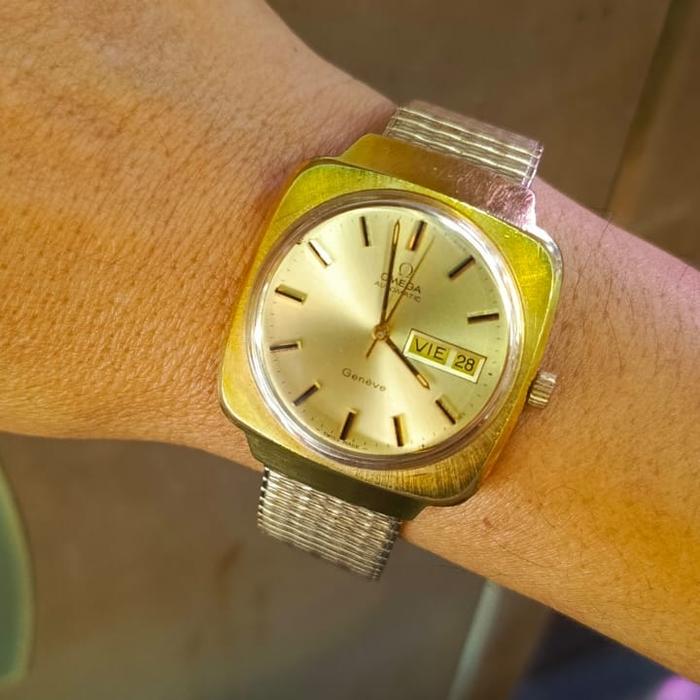 Jam tangan omega geneve automatic vintage swiss made