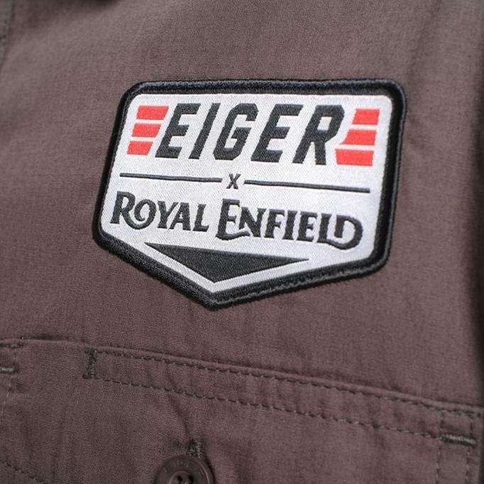EIGER 7415 EXRE MADRAS SHIRT kemeja x royal Enfield