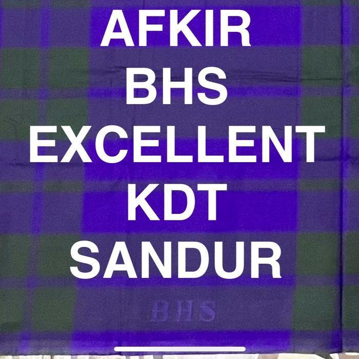 Afkir Bhs Excellnt Kdt Motif Sandur 100% Original High Quality
