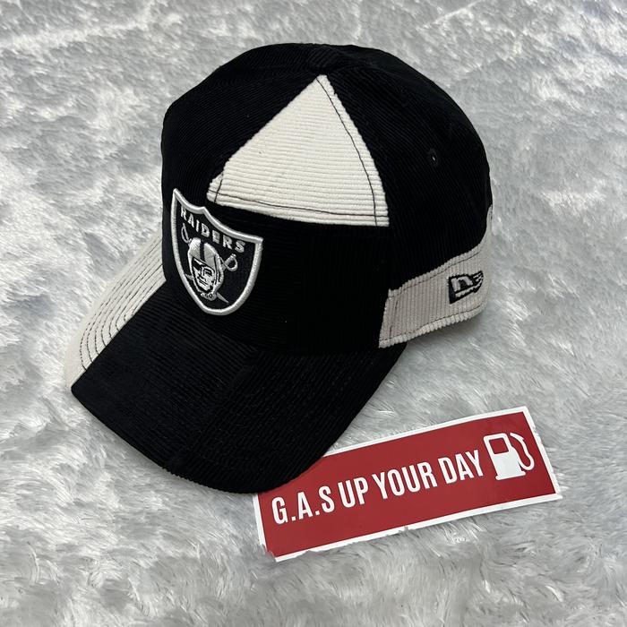 NEW ERA CAP 9FORTYAF NFL RAIDERS BLACK/WHITE