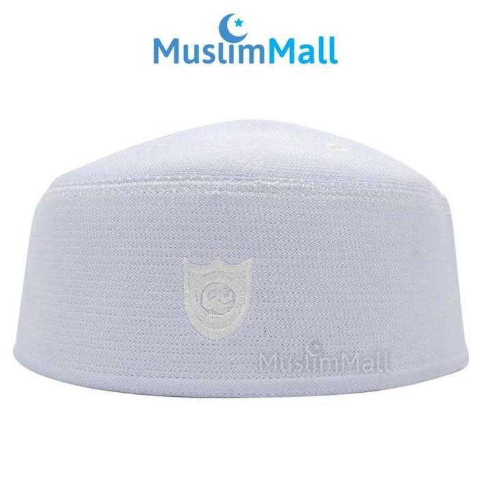 NEW TheKufi Peci Putih Malaysia Super Songkok Putih Polos Bordir
