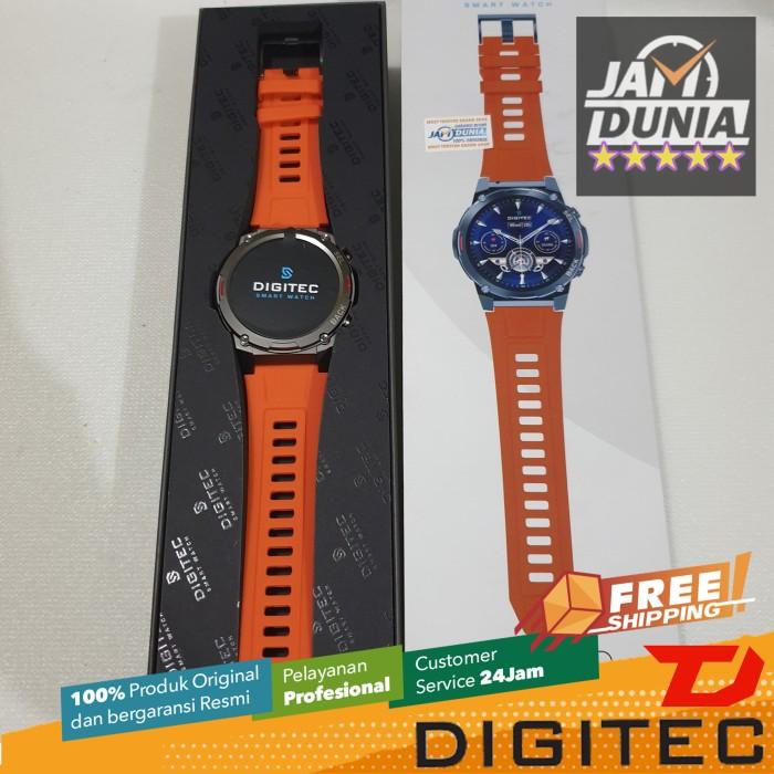 JAM PRIA DIGITEC ORIGINAL SMARTWATCH DIGITEC EXPLORA ORANGE JAM SMARTWATCH