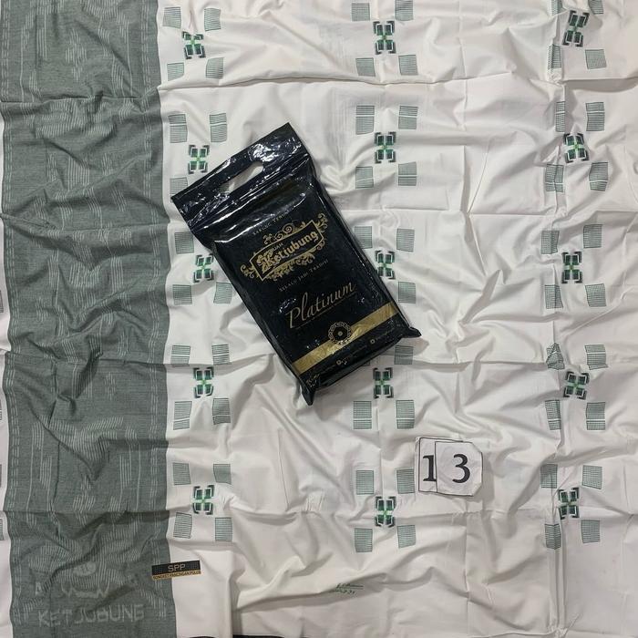 Sarung Ketjubung Platinum Gsi Tis Spp Silver Grade B Murah Asli ( Afkir Ringan Kemasan Papper Ketjub