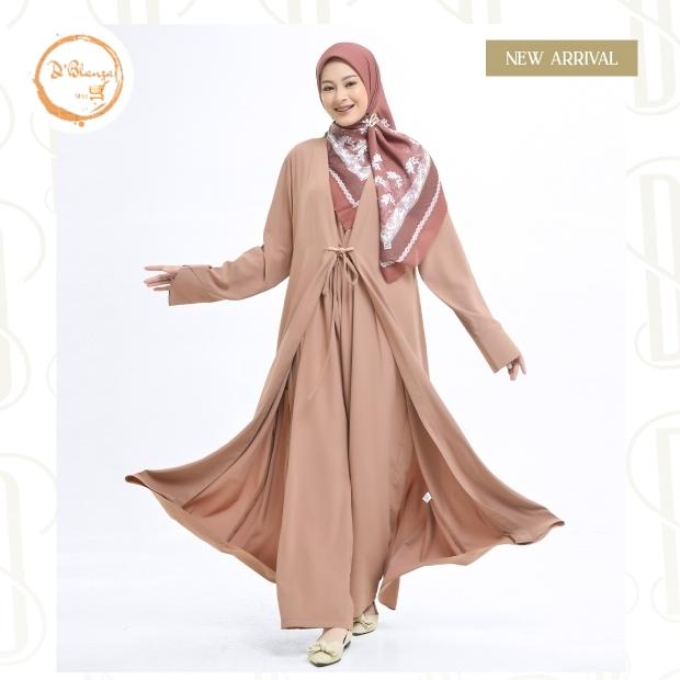 GAMIS WANITA RABBANI EXO ORI. DRESS MAXI. BAJU MUSLIM