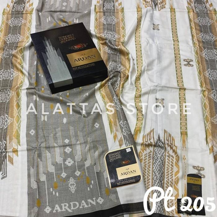 Sarung Ardan Jaquard Putih Sarung Ardan Sgj Gold Ori High Quality