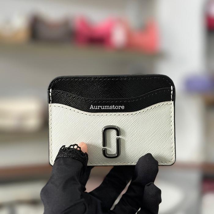 MJ THE UTILITY SNAPSHOT CARDHOLDER BLACK WHITE