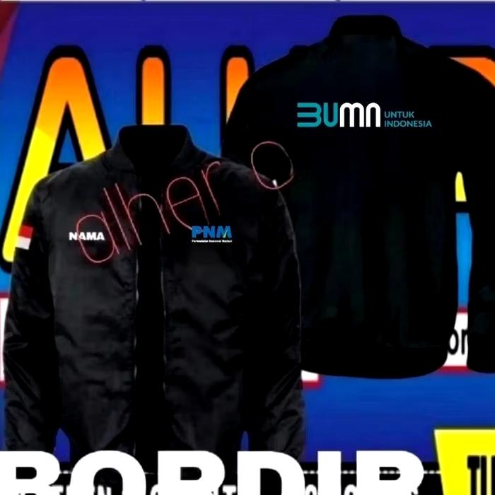 jaket bordir PNM mekaar jaket kerja PNM mekaar jaket kerja PNM mekaar jaket seragam PNM mekaar jaket